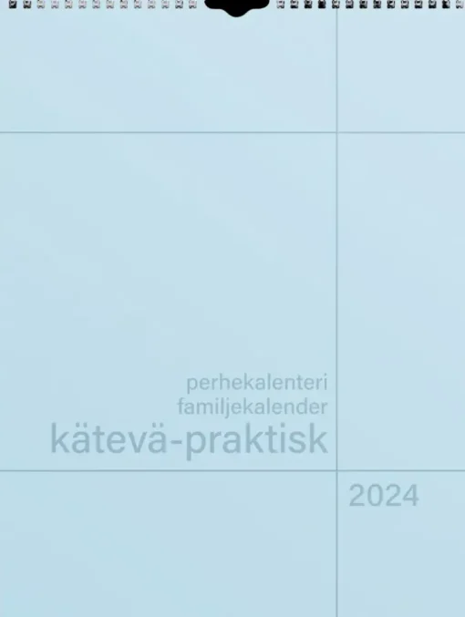Burde Perhekalenteri 2024 Perhekalenteri Kateva
