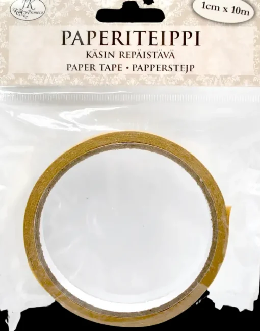 J.K. Primeco Paperiteippi 1Cm X 10M Ruskea