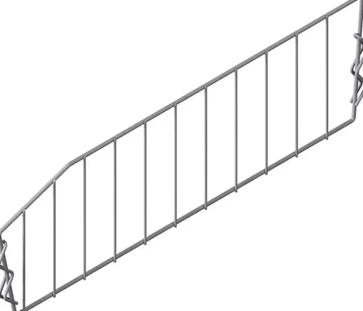 Rullakiskokorin Jakaja Lm620 Hopeanharmaa (Rullakiskokoreihin Lm 610-615)