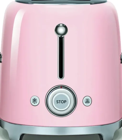 Smeg Tsf01Pkeu 2-Viipaleen Leivanpaahdin Pinkki