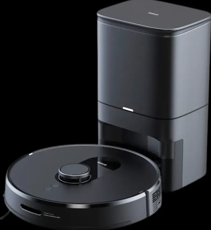 360 S8Plus -Robottipolynimuri. Automaattinen Rikkasailion Tyhjennys Erilliseen Sailioon. Jopa 180M2 Imurointi Tai 150M2 Vesipesu Kertalatauksella.