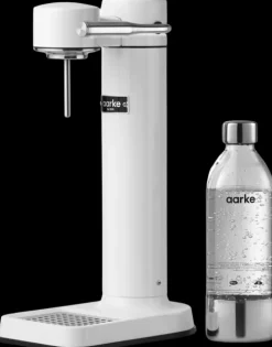 Aarke Carbonator 3 Hiilihapotuslaite, Sisaltaa Pullon, Valkoinen