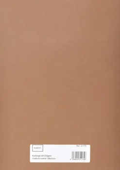 Askartelukartonki A4 220 Gsm Vaalean Ruskea 10 Ark/Pss