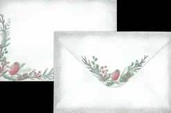 C6 Kirjekuori Punatulkku 10Kpl/Pkt