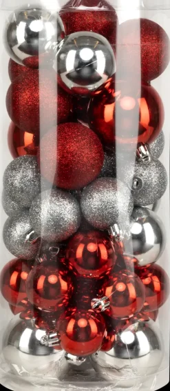 Carrefour Joulupallo Lierio 40 Kpl, Puna-Hopea