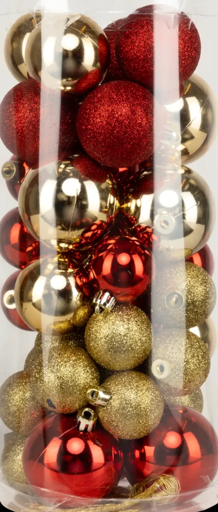 Carrefour Joulupallo Lierio 40 Kpl, Puna-Kulta