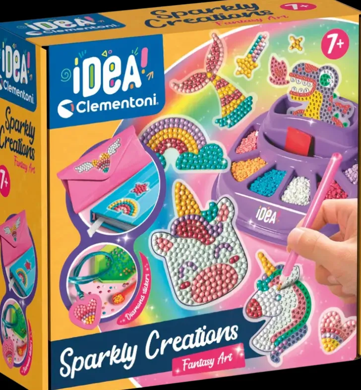 Clementoni Crazy Chic Sparkly Creations Tarra-Askartelu Fant.