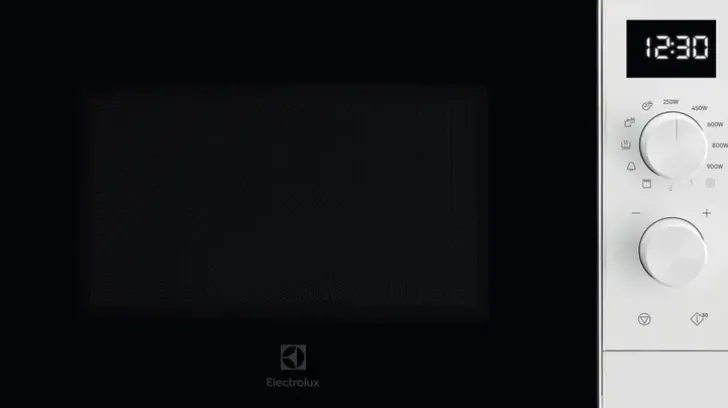 Electrolux Emz725Mmw Vapaasti Sijoitettava Grillimikro. Tilavuus: 25 L, Suurin Mikroaaltoteho: 900 W, Suurin Grilliteho: 1000 W, Valkoinen