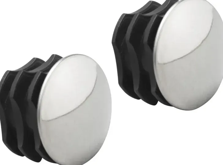 Elfa Classic/Decor Vaatetangon Paatytulppa 623905 18X25X25Mm 2 Kpl Kromi