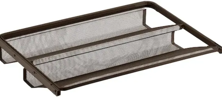 Elfa Ulosvedettava Kenkahylly 60Cmx40Cm Graphite 486128