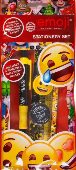 Emoji Kirjoitussetti 5-Osainen