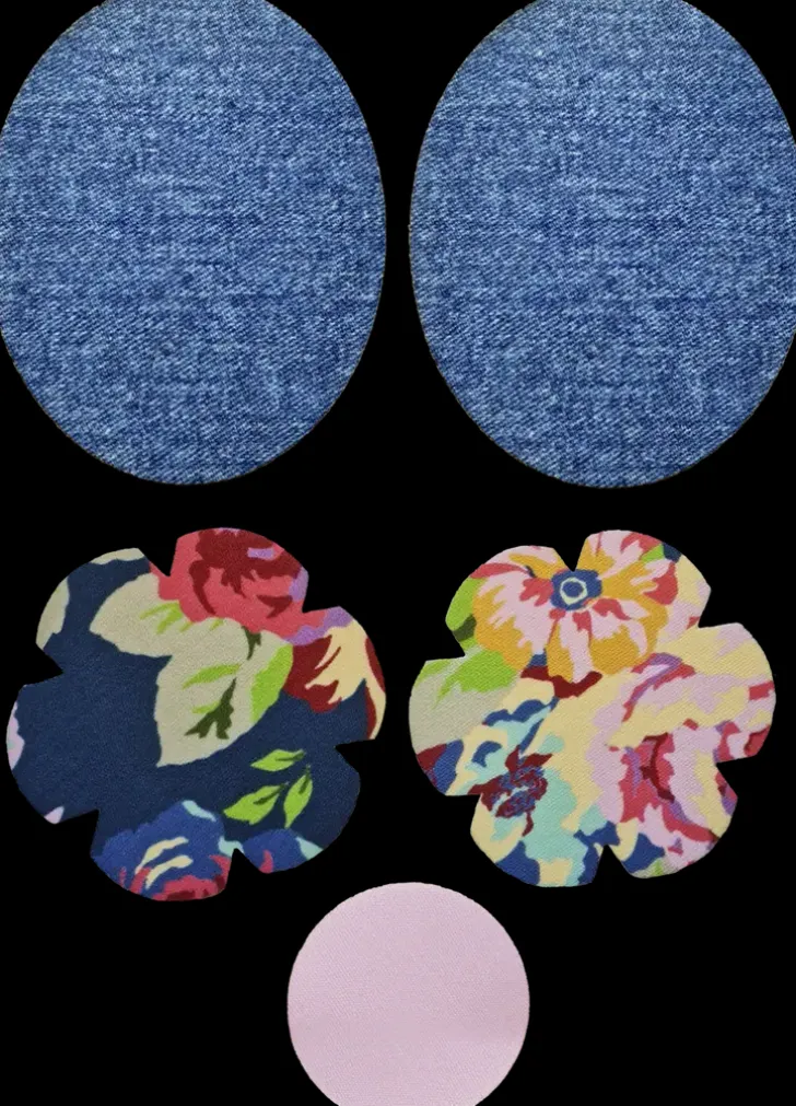 Fabpatch Vaatelaastari, Muisti - Helppo, Hankaamalla Kiinnittyva Tekstiilien Korjauspaikka