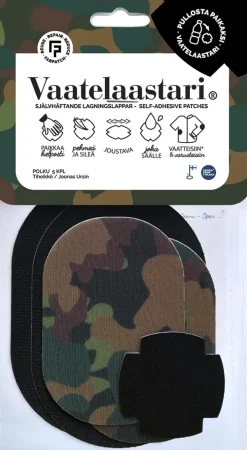 Fabpatch Vaatelaastari, Polku - Helppo, Hankaamalla Kiinnittyva Tekstiilien Korjauspaikka