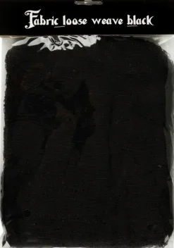 Halloween-Kangasverkko Musta