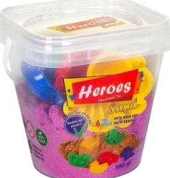Heroes Taikahiekkaampari 0,5 Kg Ja Muotit