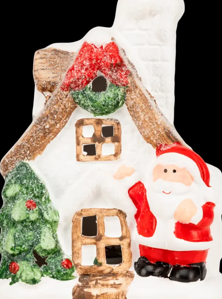 House Poytakoriste Led-Valoilla Joulutalo