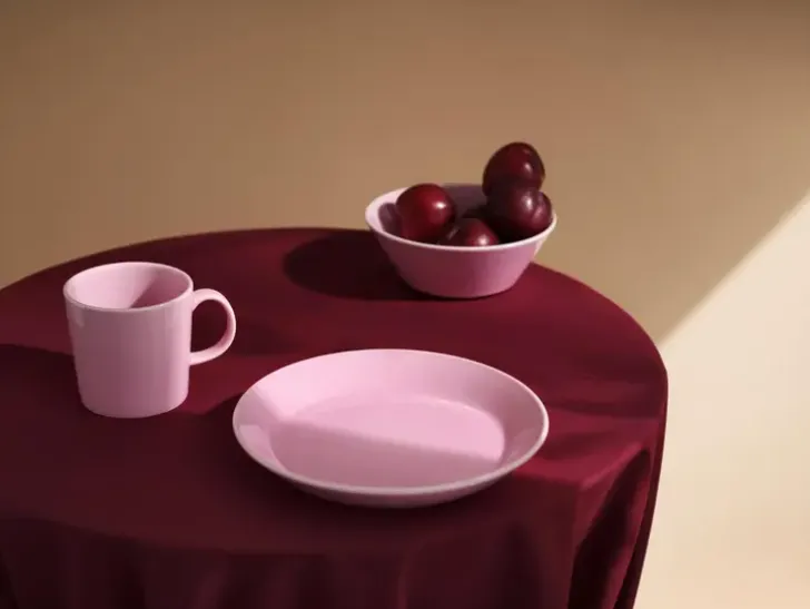 Iittala Teema Lautanen 21 Cm, Ruusu