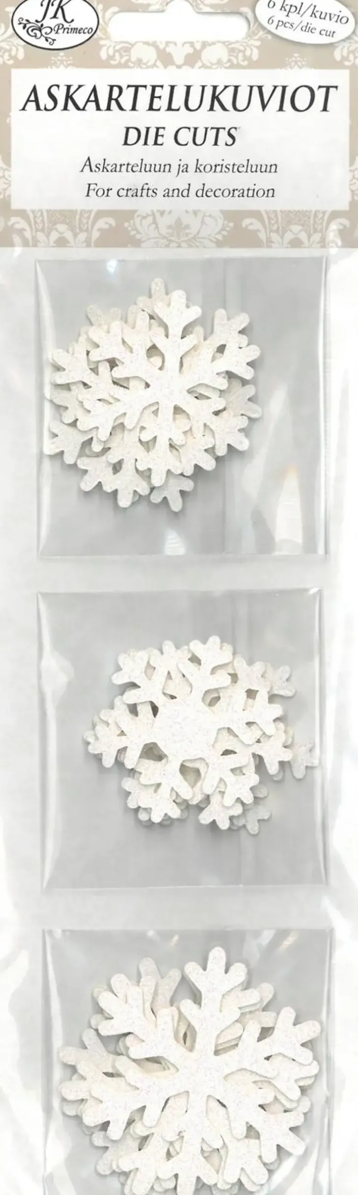 J.K. Primeco Askartelukuvio Kapea Joulu