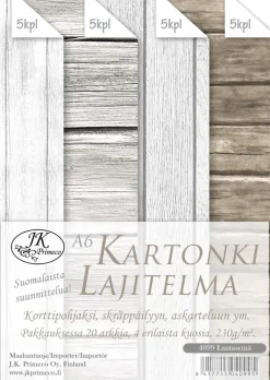 J.K. Primeco Kartonkilajitelma A6 Lautaseina 20Ark