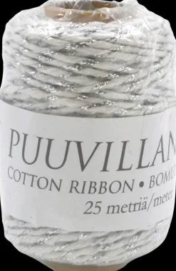 J.K. Primeco Puuvillanaru 2 Mm X 25 M Valkohopea