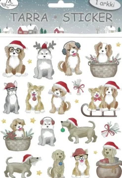 J.K. Primeco Tarra-Arkki Koirat Joulu