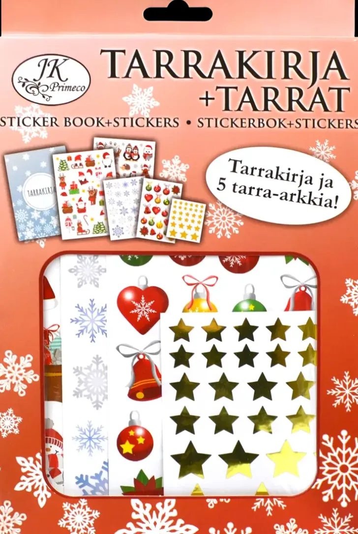 J.K. Primeco Tarrakirja+Tarrat Joulu