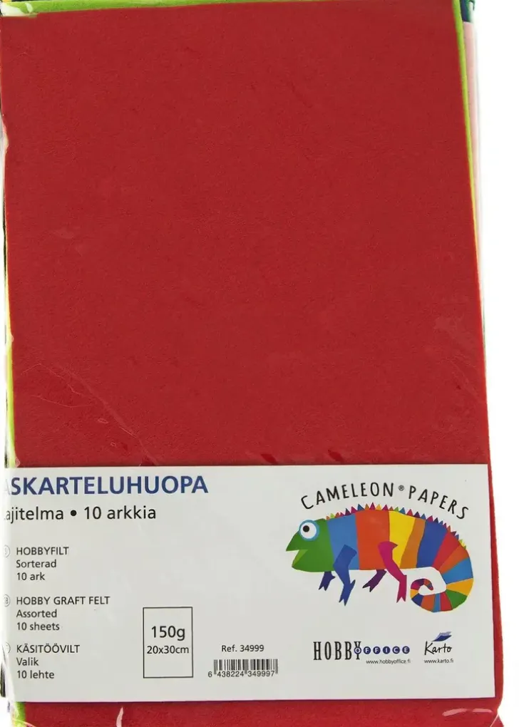 Karto Askarteluhuopa 20X30Cm 10 Arkkia