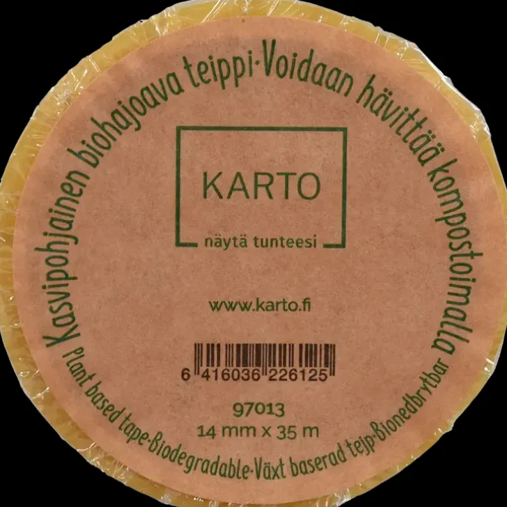 Karto Biohajoava, Kasvipohjainen Teippirulla 14Mmx35M