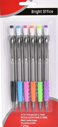 Karto Irtolyijykyna 0,7Mm Pyyhekumilla 6Kpl/Pkt