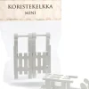 Koristekelkat Mini Valkoinen 2Kpl/Pkt