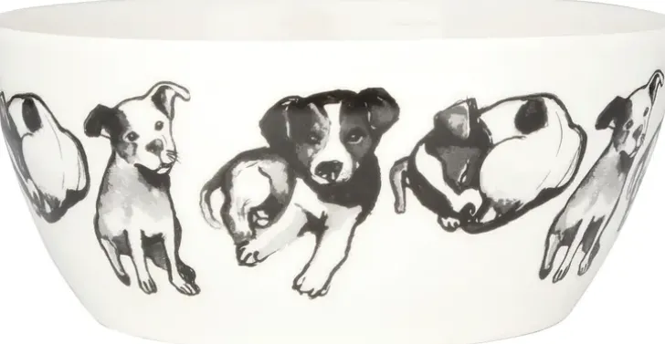 Kultakeramiikka 0,4 L Koiran Ystava -Kulho