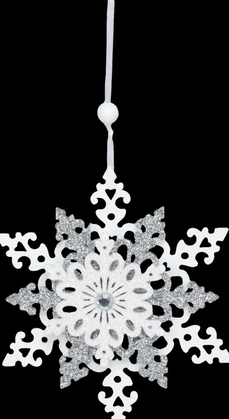 Kuusenkoriste Lumihiutale 12 Cm