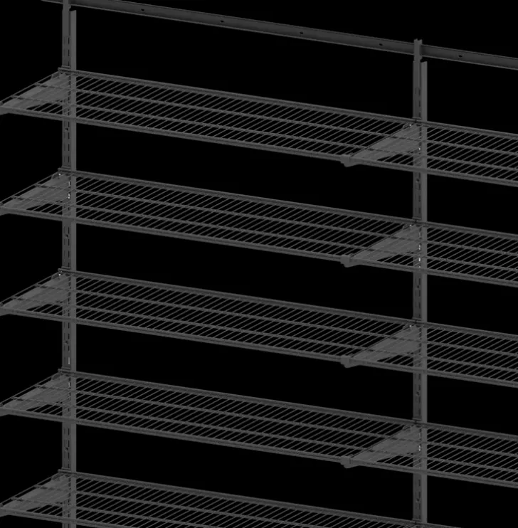 Lanka Ja Muovi Hyllyjarjestelma M1800 16 Hyllya Lm 840