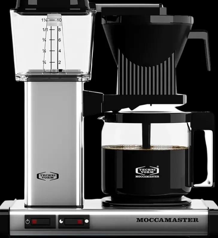 Moccamaster Automatic Polished Silver - Suodatinkahvinkeitin