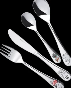 Moomin Arabia Hackman Muumi Lasten Aterinsetti Perhe 4-Osainen