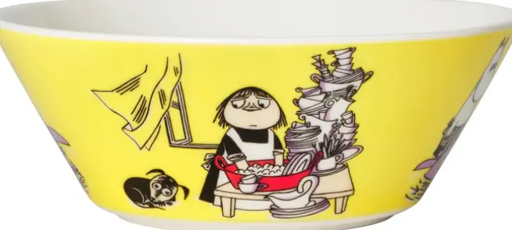 Moomin Arabia Muumi Miisa Kulho 15 Cm Keltainen