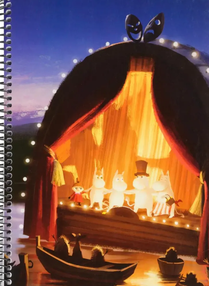 Muumi Kierrevihko A5/80