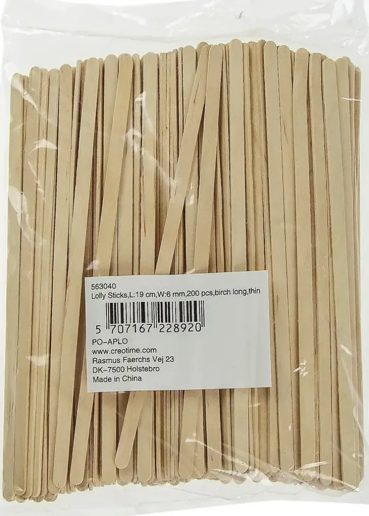 Nellen Jaatelotikut 19Cm 200Kpl