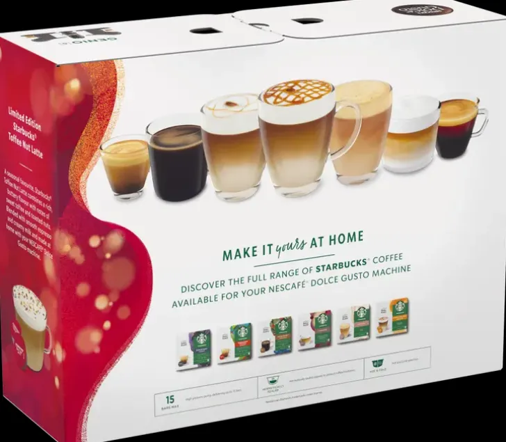 Nescafe Kapselikeitin Dolce Gusto Genio S Starbucks Holiday Bundle