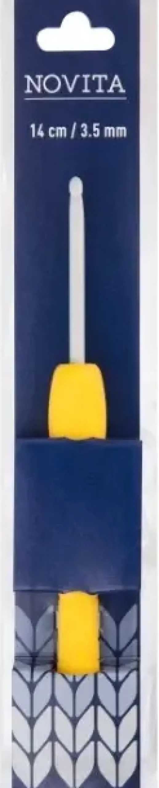 Novita Ergonominen Virkkuukoukku 14 Cm 3,5 Mm