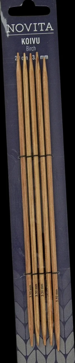 Novita Sukkapuikot Koivu 20Cm - 3,5 Mm Novita