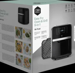 Obh Nordica Easy Fry Oven & Grill 9 In1 -Air Fyer/Miniuuni/Grilli