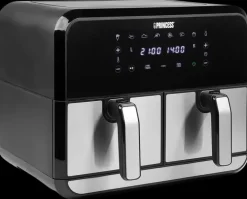 Princess 182074 Airfryer Tupla, 2X4L