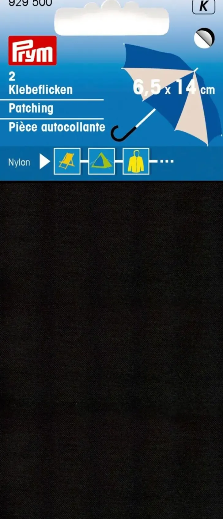 Prym Nylonpaikka Itseliimautuva 2Kpl 6,5X14Cm