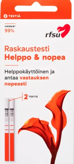 Rfsu Raskaustesti 2Kpl