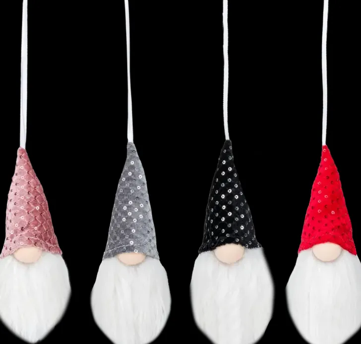 Roikkuva Tonttu Kristalli 16 Cm Tumma, Erilaisia