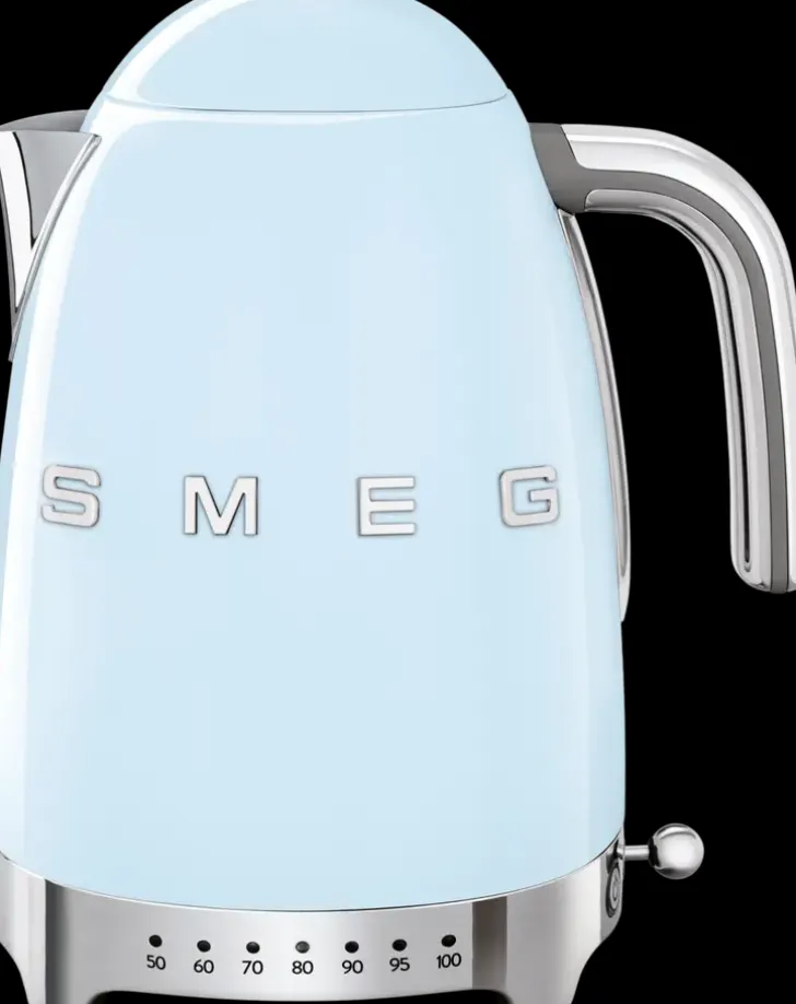 Smeg Vaaleansininen Vedenkeitin Lampotilansaadolla Klf04Pbeu