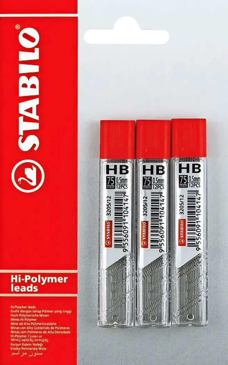 Stabilo Irtolyijy 0,5Mm 3 Putkiloa/Pakkaus