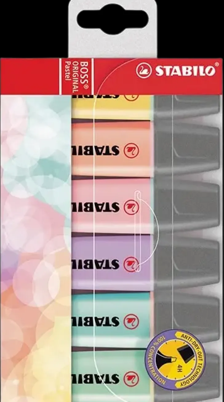 Stabilo Korostuskyna Boss Pastellilajitelma 6 Varia