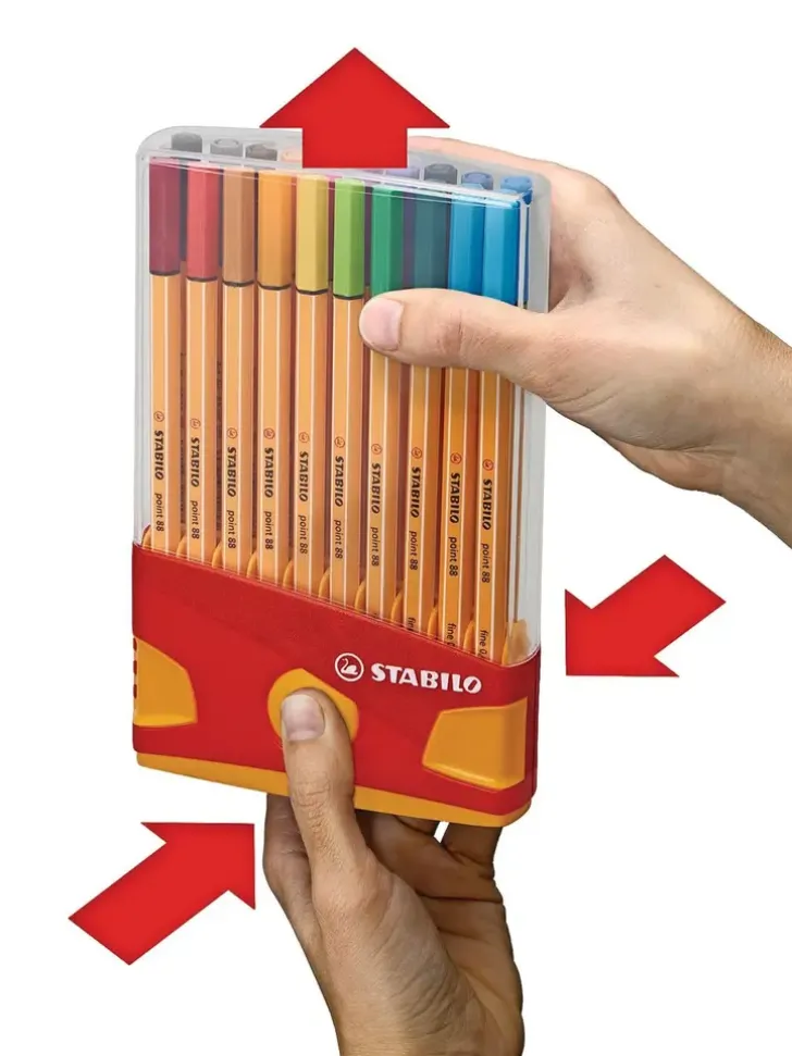 Stabilo Point Kuitukyna Color Parade 88, 20 Varia